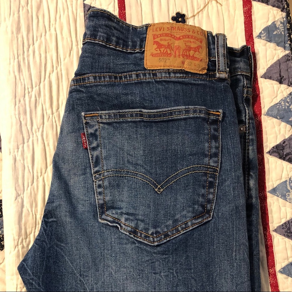 Levi’s 502 Tapered Fit Jeans 32x34